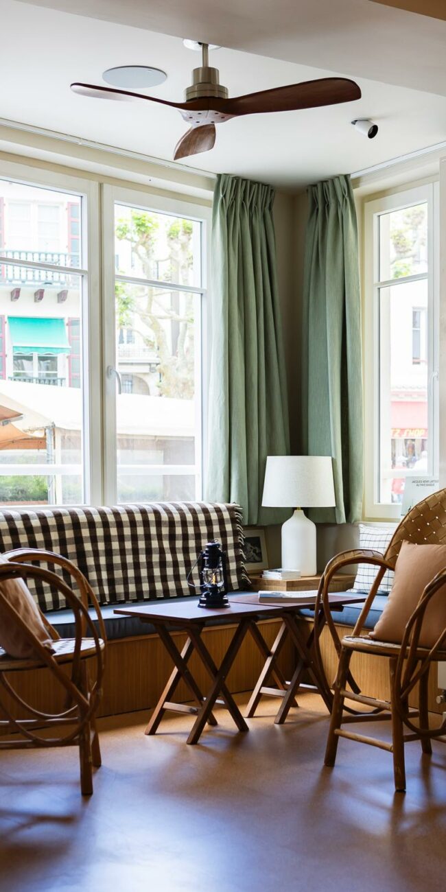 Le vivier à réaliser la rénovation et conception architecturale du troisième Hôtel Alfred à Biarritz